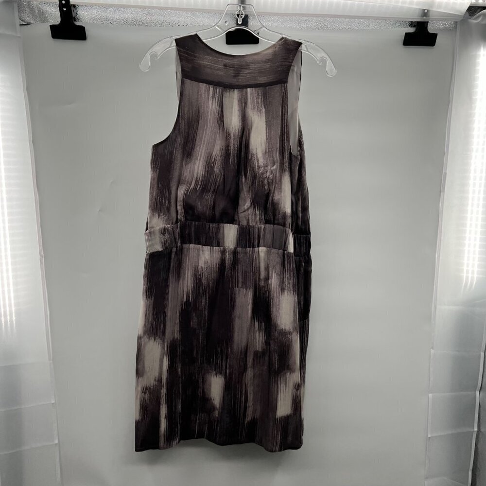 Banana Republic Women's Sleeveless Sheath Dress V-Neck Gray Size 6 - Picture 7 of 9